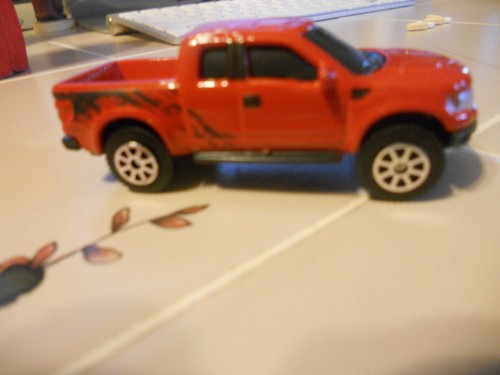 Ford 150 red raptor truck - ford, f-150