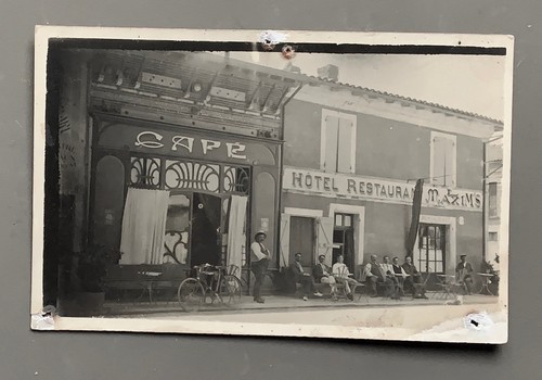 Carte photo devanture - carte,