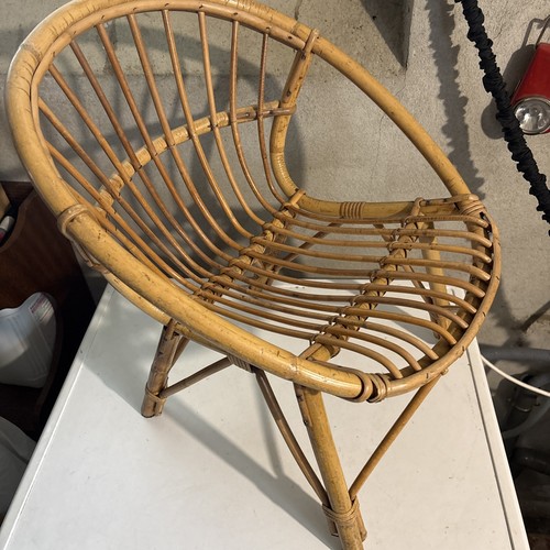 Vintage fauteuil corbeille - vintage,