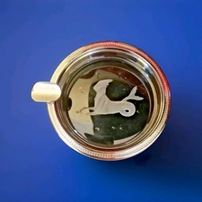 Superbe cendrier animalier en