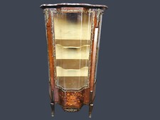 Vitrine Armoire en Verre Bois