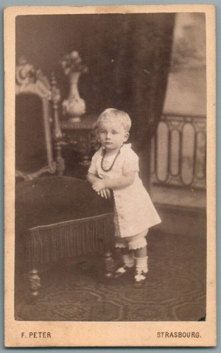 Cdv petit garcon nomme paul - cdv,