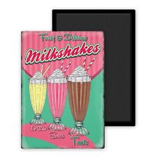 Frosty and delicious Vintage-Magnet Frigo 54x78mm personnalisé