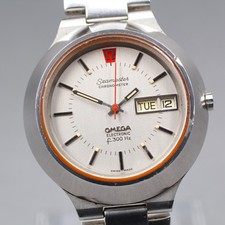 ▶[EXC+5] Vintage OMEGA Seamaster Cal.1260 Electronic f300Hz Men Qz Watch JP U547