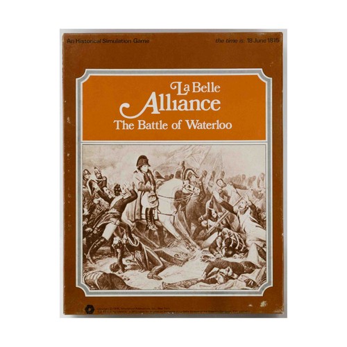 Spi wargame belle - belle, alliance