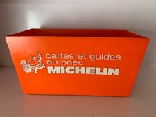 BOITE COLLECTOR - CARTES ET GUIDES DU PNEU MICHELIN - VINTAGE ORANGE