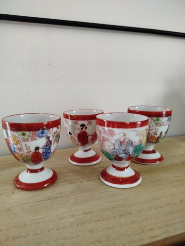 Coquetiers porcelaine japon - porcelaine,