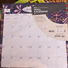 12 Month Wall Calendar