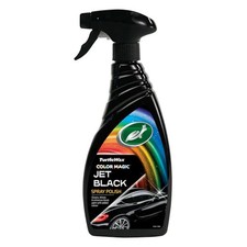 Turtle Wax Spray Polish Jet Black 400ml Weather Protection Formulation - Opened