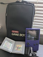 Gameboy Color With Case And 2 Games