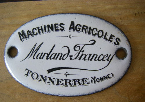 Petite plaque émaillée - petite,