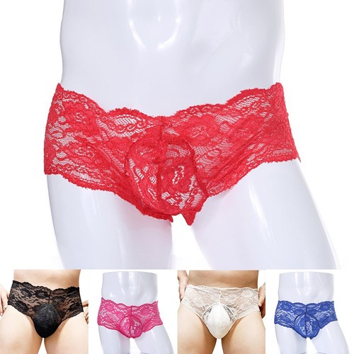 Slip homme dentelle jacquard