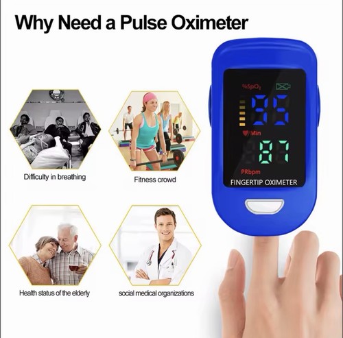 Pulse oximeter blood oxygen - blood,