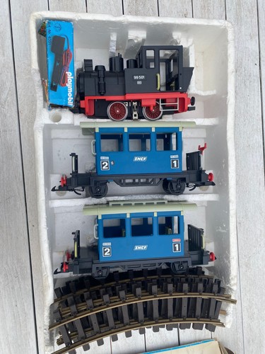 Coffret train playmobil - coffret,