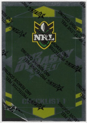 2012 nrl select dynasty - dynasty, card