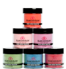 Glam and Glits Acrylic Powder - Color Acrylic Collection 1 oz (No Seal) - Pick 1