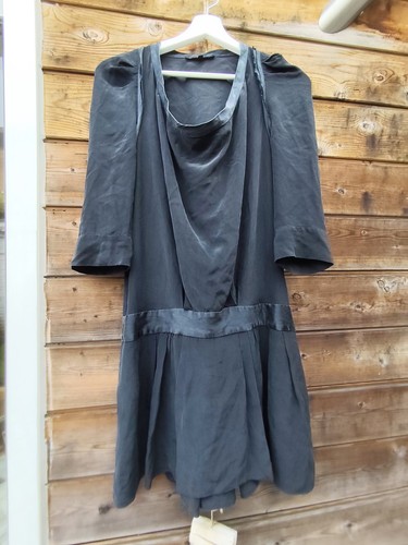 Maje robe noire 100 soie - maje,