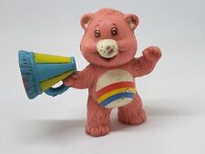 Vintage AGC Rainbow Pink Bison Bear Figure 5cm 1983