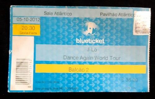 Ticket billet place - billet, concert