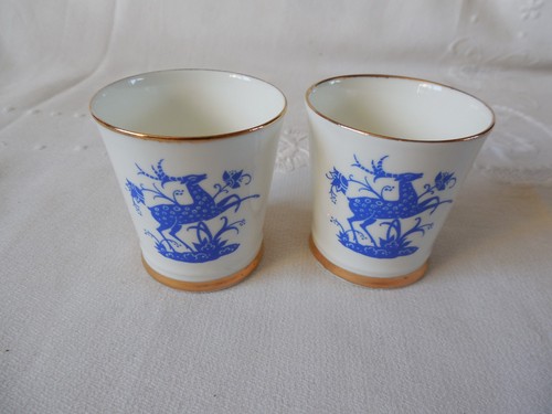 Verres vodka en porcelaine - a,