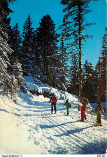 Carte postale isère - carte, 38