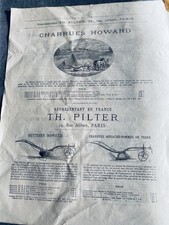 Prospectus Charrues HOWARD (Th