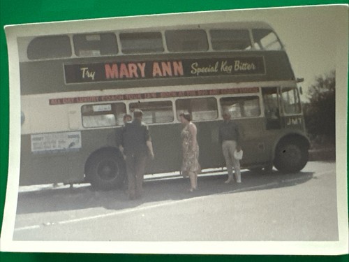Photo originale vintage bus - :,