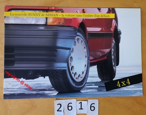 Nissan sunny 4x4 prospectus - nissan,