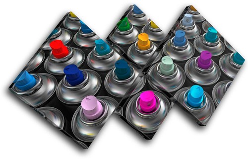Spray cans urban graffiti - urban,