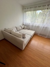 canapé d'angle 4 places avec