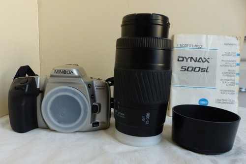 Minolta dynax 500si objectif - minolta,