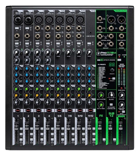 Mackie profx12v3 channel - mackie, 12-channel