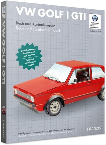 Franzis book ans cardboard - book,