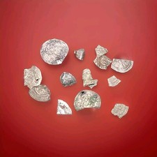 Viking chopped silver from 30 year collection + XRF analysis 