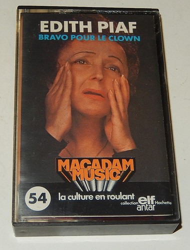 Cassette audio edith piaf - audio,