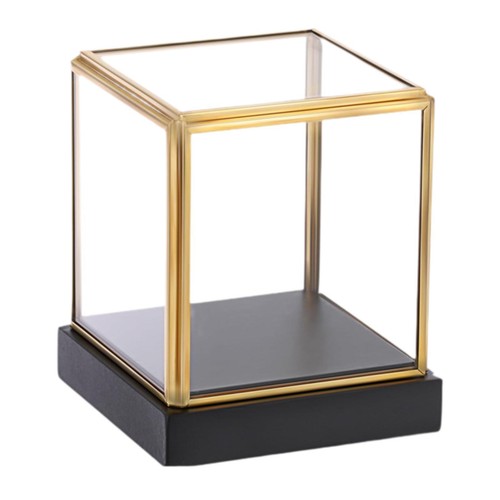 Vitrine verre boîte - en,