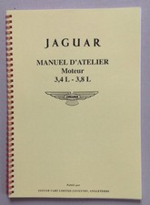 JAGUAR MKII 3,4 L & 3,8 L -Type E 3,8 L - Manuel d'Atelier Moteur en Français