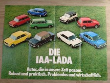 Lada 1500 1200 1600 Niva 5000 IAA Brochure Poster 1979