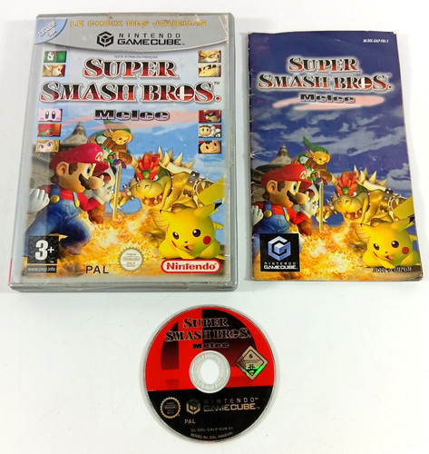 Jeu gamecube super smash - super,
