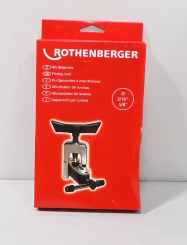 New 8 rothenberger - 3/16"-5/8",