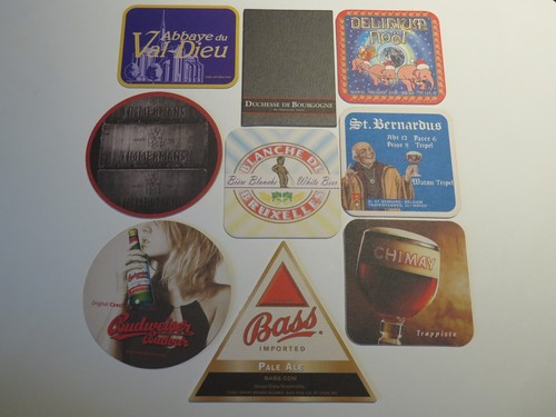 Sous verres bière - de,