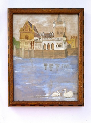 Tableau peinture gouache - tableau,