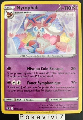 Carte pokemon nymphali - carte,
