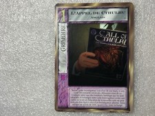 CCG Card MYTHOS Carte L'APPEL DE CTHULHU Grimoire Limited Ed. Limitée Cthulhu 