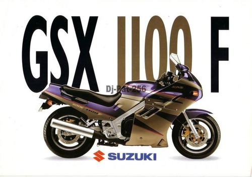Brochure suzuki gsx f 1100 - brochure, :