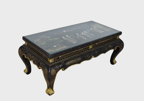 Table basse chinoise - , laque