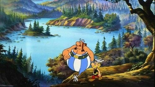 Plaque métal astérix - ,