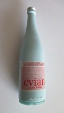 Miniature 60s EVIAN bottle, necessary for sewing (height 7.5 cm)
