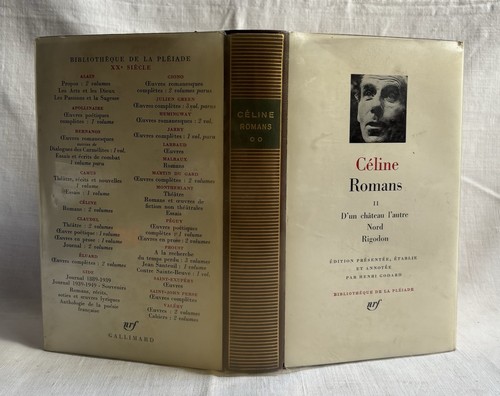 Pléiade céline romans - pléiade,