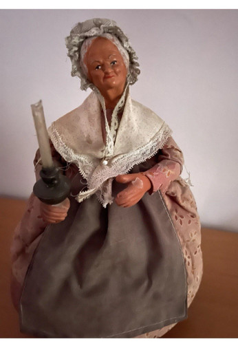 Santon ancien habillé - habillé, de